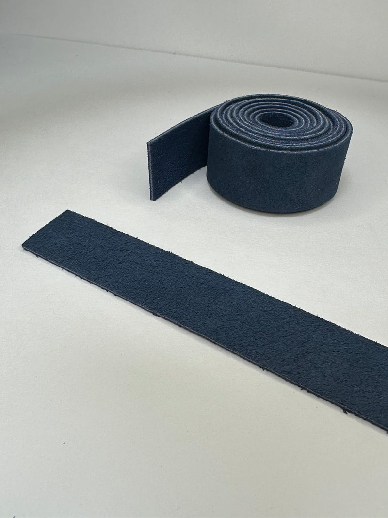 Suede leather grips for vintage hickory golf club restoration