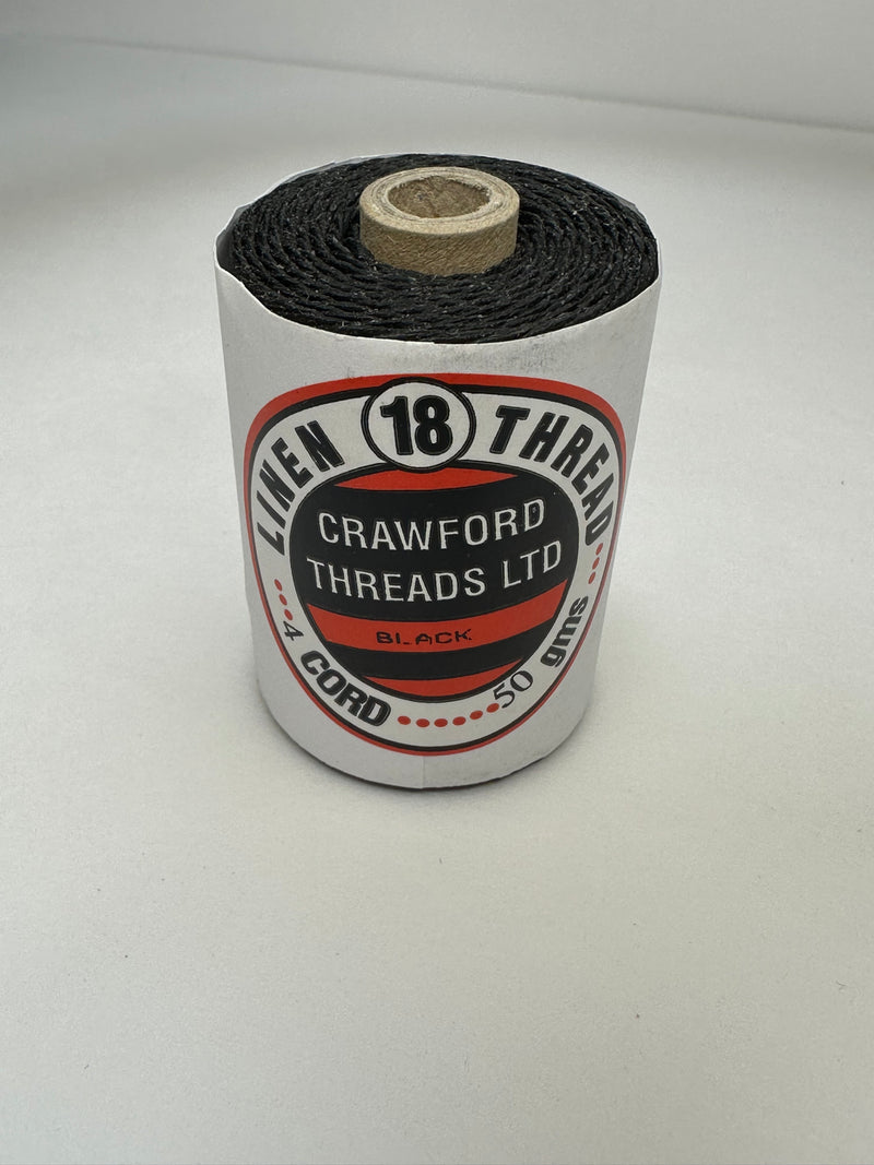 Linen whipping thread spool for hickory golf club restoration