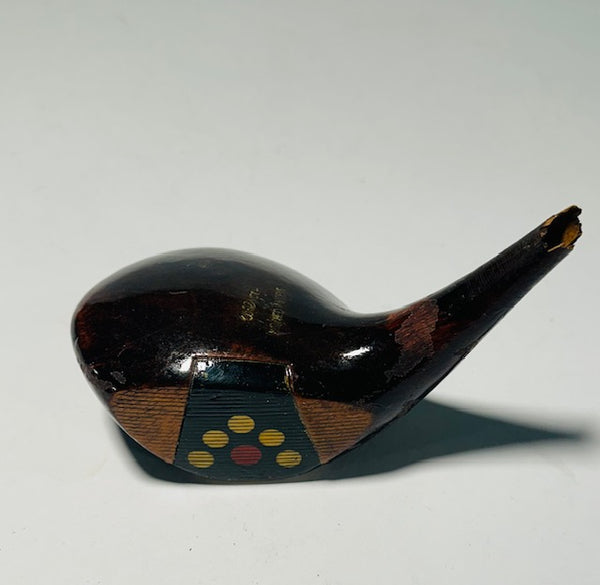 Wilson Matched Model fancy face driver head, vintage hickory golf club builder head - Featured Image