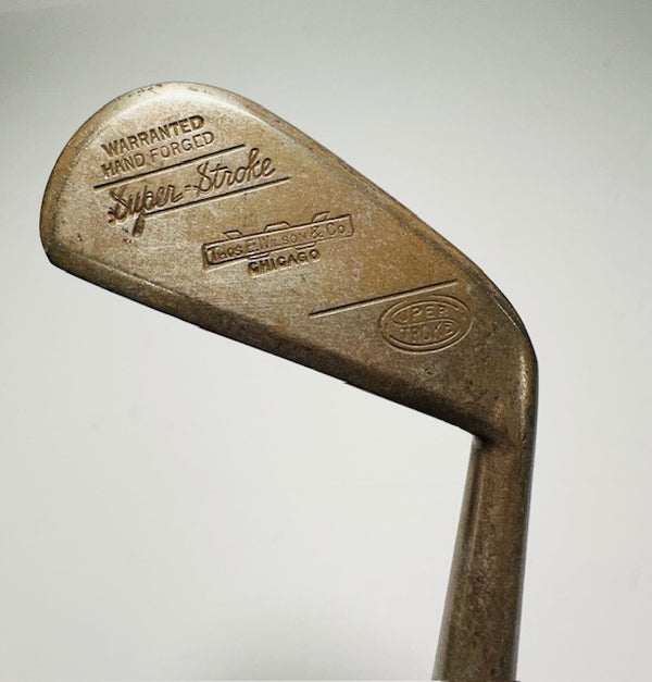 Thomas E. Wilson Super-Stroke maker stamp, Warranted Hand Forged, Chicago - Featured Image