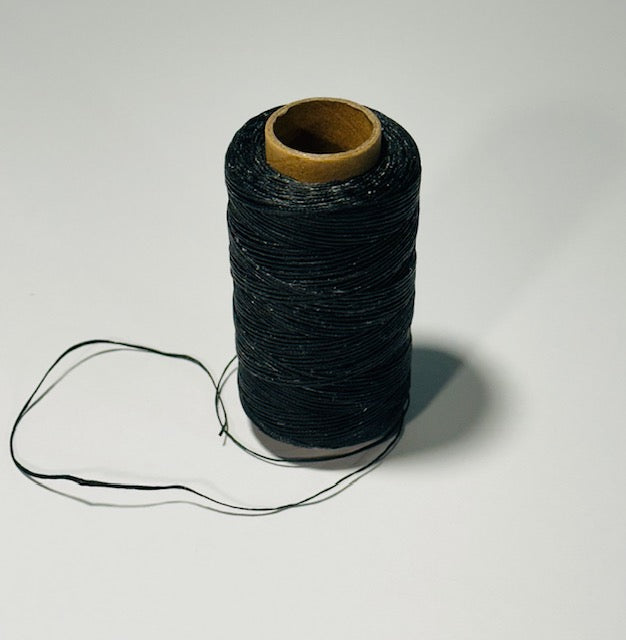 Black waxed whipping thread spool hickory golf