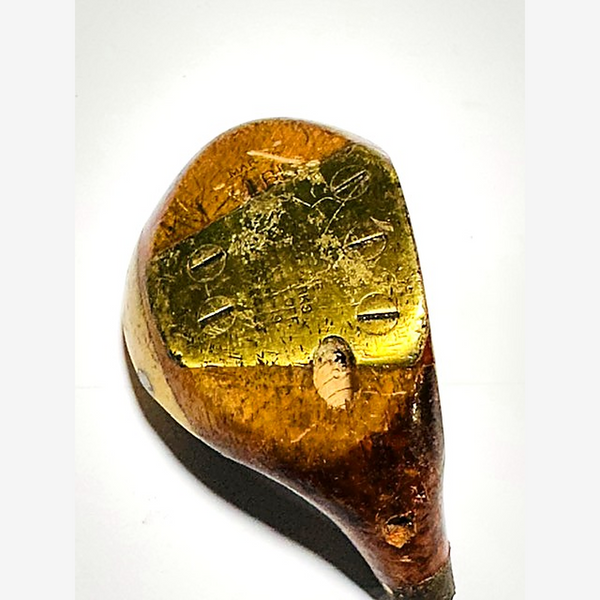 MacGregor SP hickory golf brassie head fancy-face sole detail - Alternate View