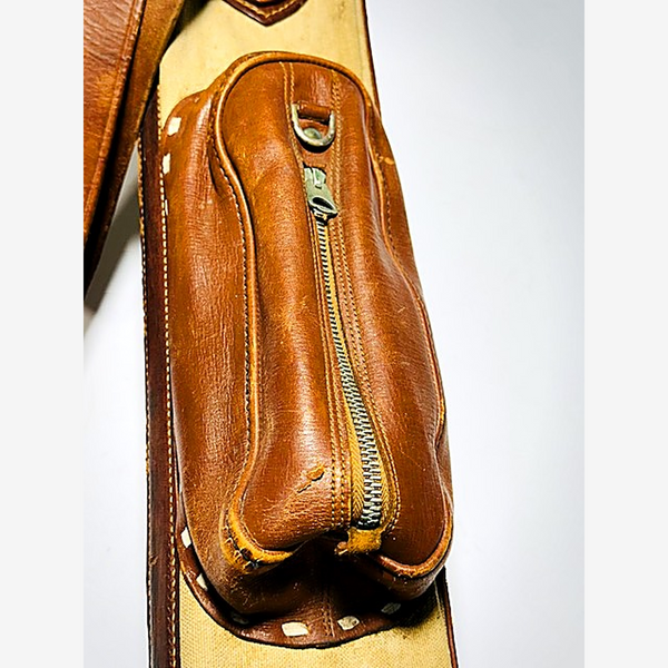 Hot-Z 1930s canvas golf bag hickory golf detail - Alternate View