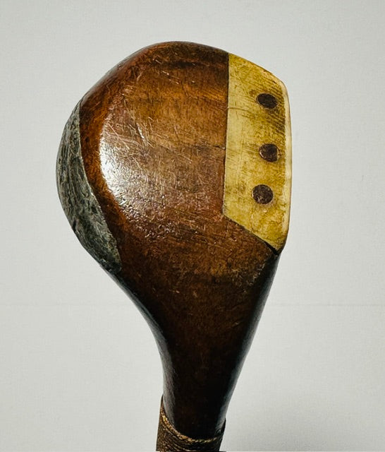 Dickson splice-neck wood, vintage hickory golf collector wood - Alternate View