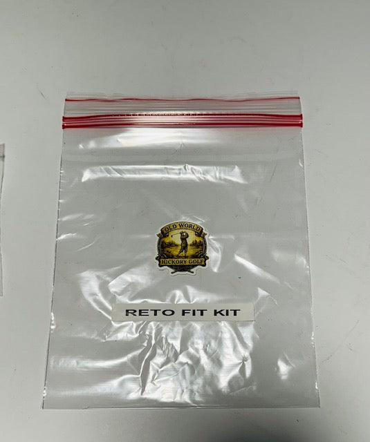 Hickory club retro-fit rebuild kit, hickory golf supplies - Alternate View