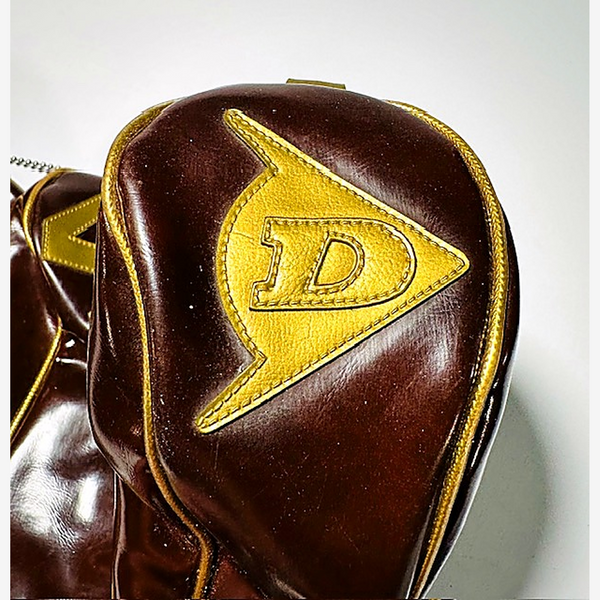 Dunlop Vintage Vinyl Headcover Set Maroon and Gold (1, 3, 4, X) - Alternate View