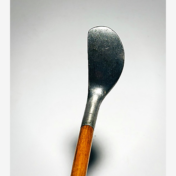Kirk Aluminum Mallet Putter – vintage hickory golf putter, crown