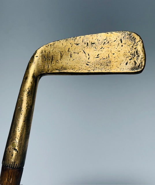 Forgan & Son St Andrews Brass Putter | Hickory Golf