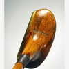 Wright & Ditson name and number 3 stamped on the wood mallet head, hickory golf putter