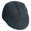 Herringbone Flat Cap — Pro Shop Hat - Charcoal