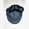 Navy Mesh Newsboy Cap — Summer Pro Shop Hat — hickory golf, view 2