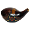 Matched Pathfinder 4250 Fancy Face Brassie Head, vintage hickory golf club builder head, face and fancy-face insert