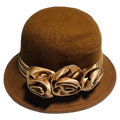 Ladies Cloche — Satin Rosette Pro Shop Hat
