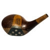 Burke Autograph Fancy Face Brassie Head, vintage hickory golf club builder head, face and fancy-face insert