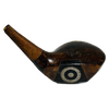 Walter Hagen Deluxe Fancy Face Driver Head (Left-Handed), vintage hickory golf club builder head, face and fancy-face insert