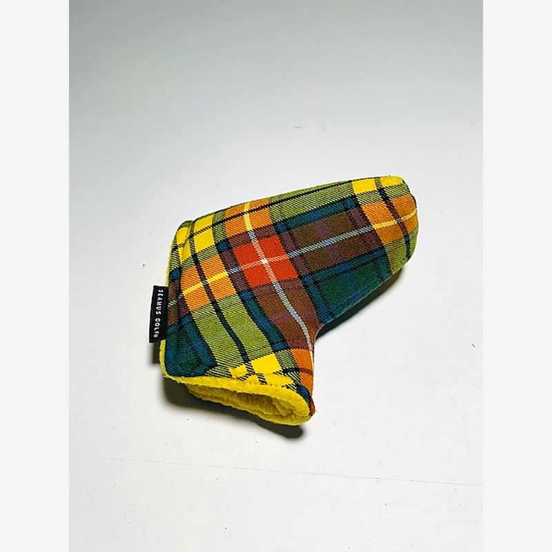 Seamus Golf Plaid Blade Putter Cover — hickory golf, view 2