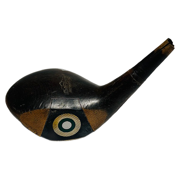 Walter Hagen International Fancy Face Spoon Head, vintage hickory golf club builder head, face and fancy-face insert