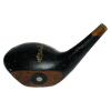 A.G. Spalding & Bros Driver Head, vintage hickory golf club builder head, face and fancy-face insert