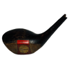 A.G. Spalding Fancy Face 3-Wood Head, vintage hickory golf club builder head, face and fancy-face insert