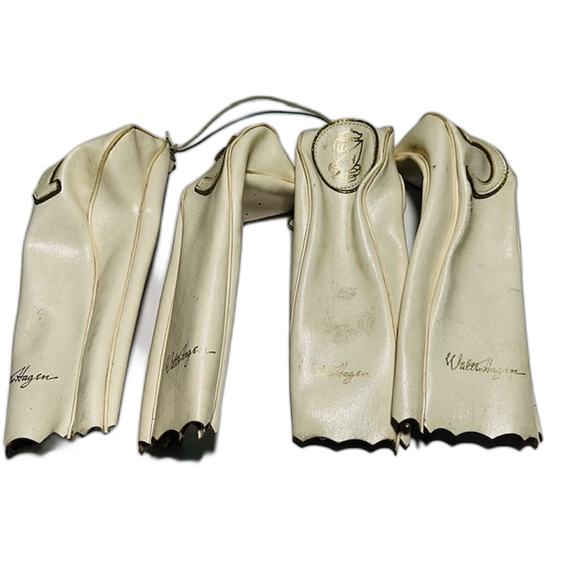 Walter Hagen Headcovers Set of 4 | Vintage Golf — hickory golf, view 1