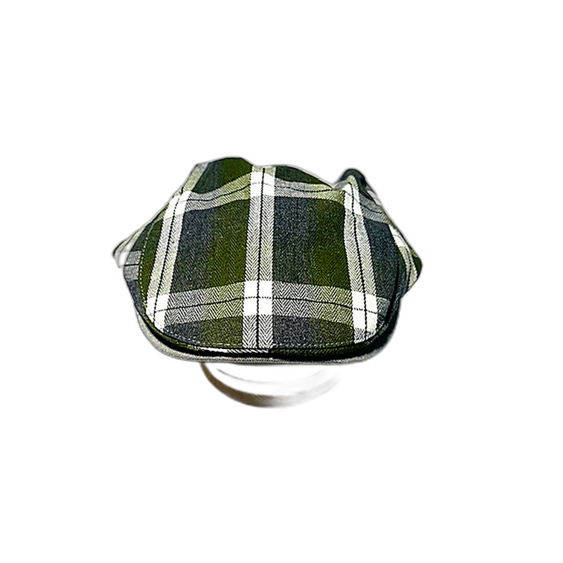 Plaid Flat Cap — Tartan Pro Shop Hat