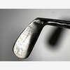 Kroydon Banner hickory golf mid-iron toe-down view