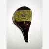 Bob MacDonald Model Ladies Fancy Face Spoon Head, vintage hickory golf club builder head, detail
