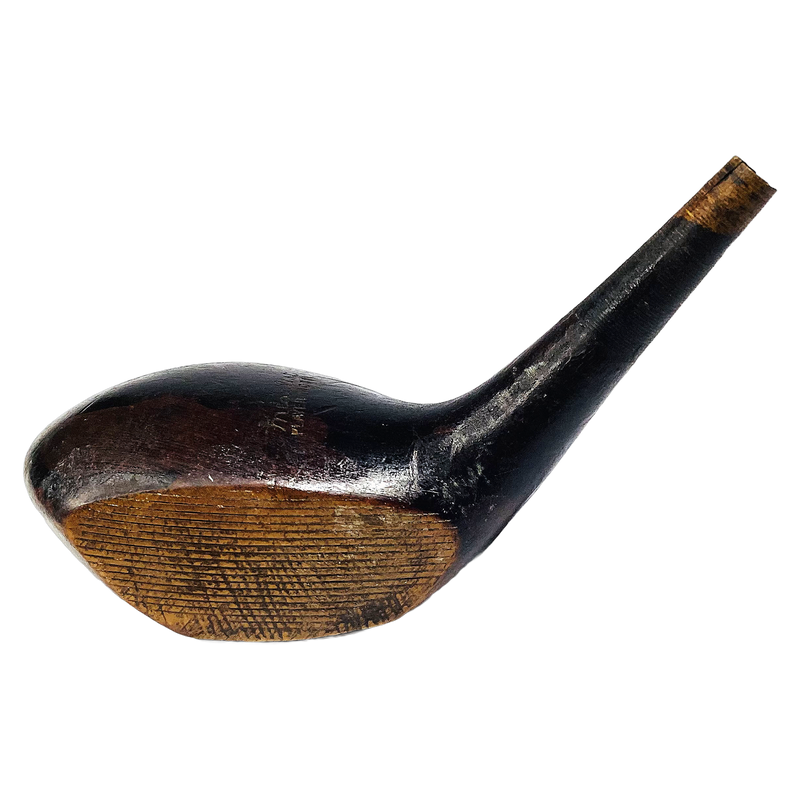 Medalist Player Model Ladies Driver Head, vintage hickory golf club builder head, profile and face