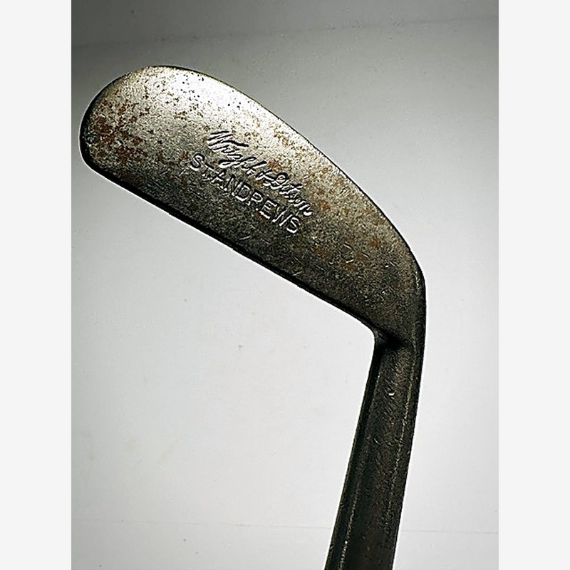 Wright & Ditson St Andrews mid iron clubface