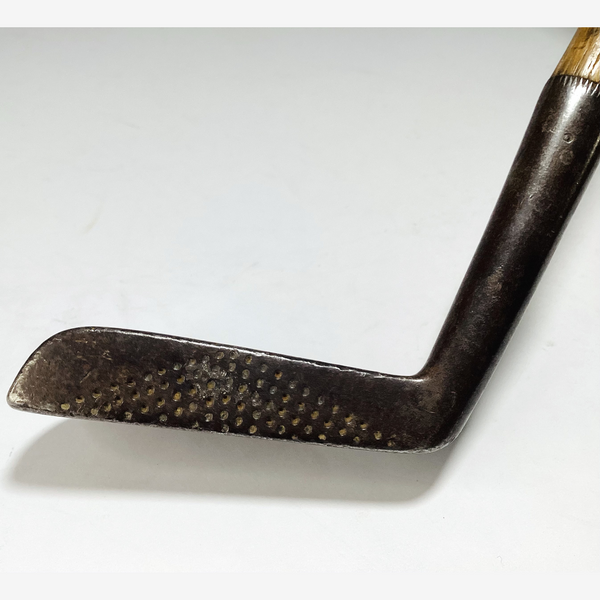 A.H. Fenn Special Putter, vintage hickory golf club, detail view 1