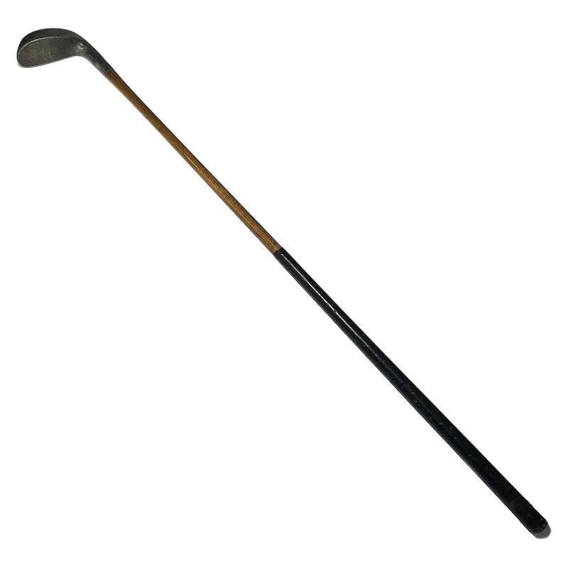 D.H.B. Braid-Mills Putter, vintage hickory golf club, hero view