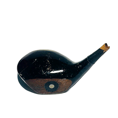 A.G. Spalding & Bros Fancy-Face 3-Wood hickory golf wood head, face view