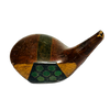 MacGregor Go-Sum hickory golf brassie 2-wood head with Yardsmore inlay