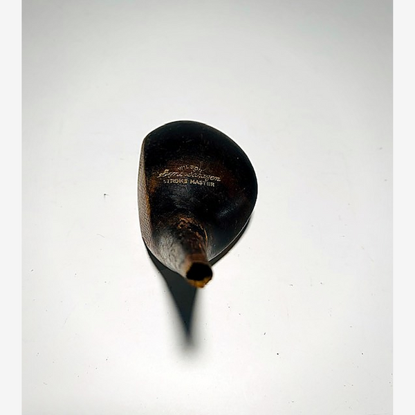 Wilson Gene Sarazen Stroke Master 4250 Brassie Head, vintage hickory golf club builder head, detail