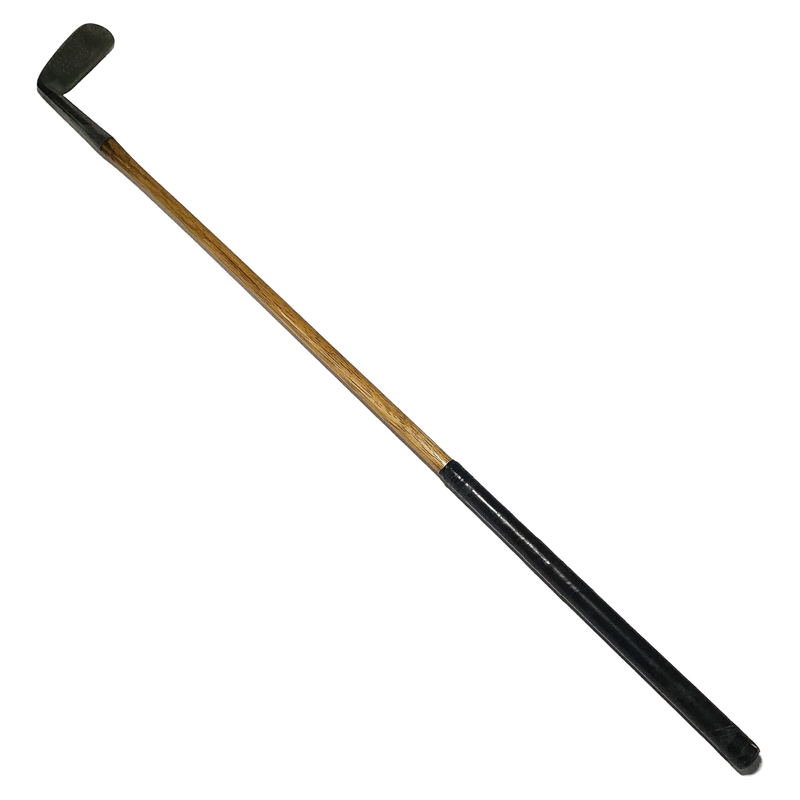 T.E.M. Pilot P1 Putter, vintage hickory golf club, hero view
