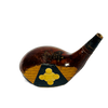 MacGregor Peerless hickory golf driver head with Yardsmore A-1 fancy face