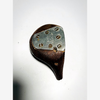 MacGregor 44 Aluminum Face Spoon Head, vintage hickory golf club builder head, detail