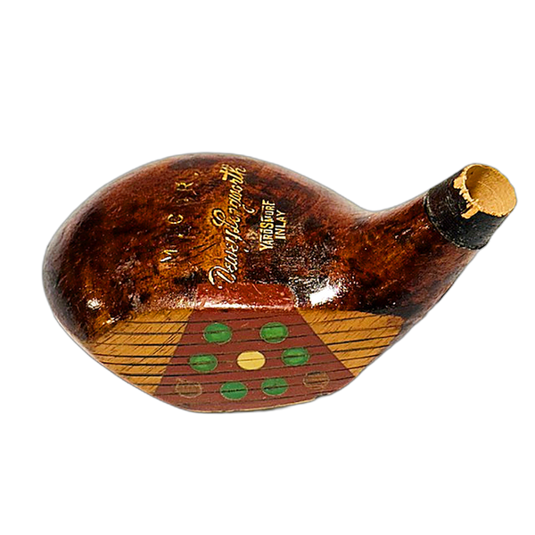 MacGregor SP hickory golf brassie 2-wood head with Dewey Lingworth stamp