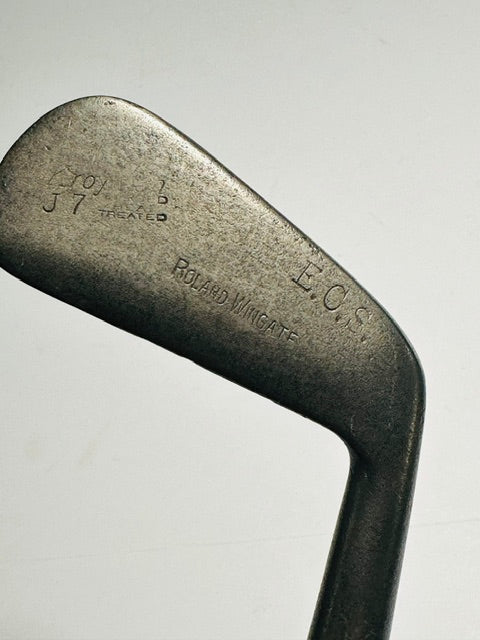 Kroydon Roland Wingate J7 Mid Iron vintage hickory golf