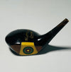 Wright & Ditson Record fancy face driver head, vintage hickory golf club builder head
