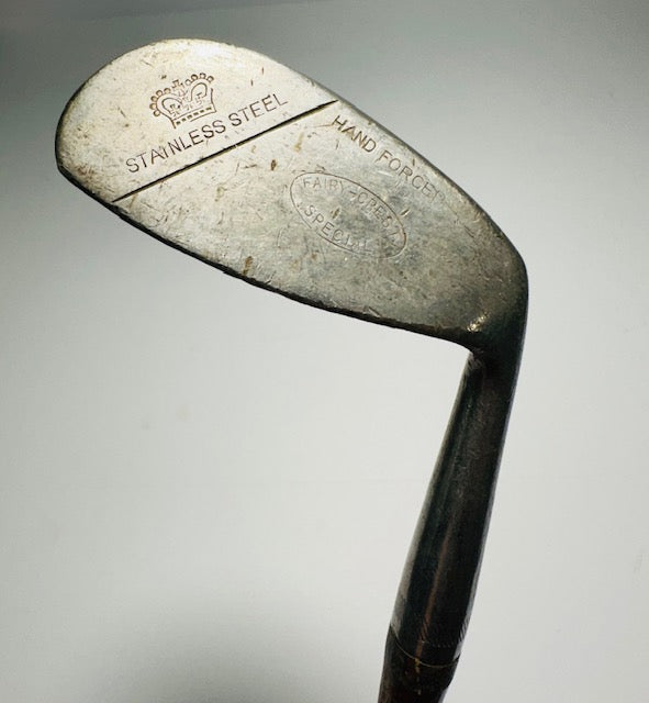 Fairy Crest Special stainless steel hand forged crown cleek mark stamps on the back