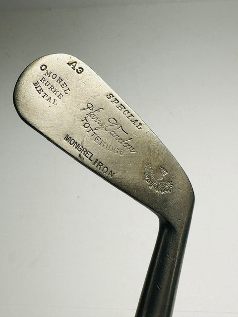 Harry Vardon Totteridge Mongrel Iron vintage hickory golf