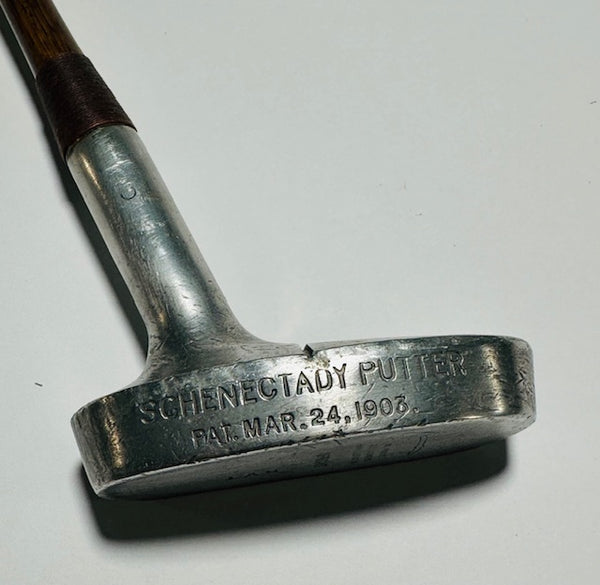 Harry C. Lee Co. Schenectady Putter Upright – Vintage Hickory Golf Club - Featured Image