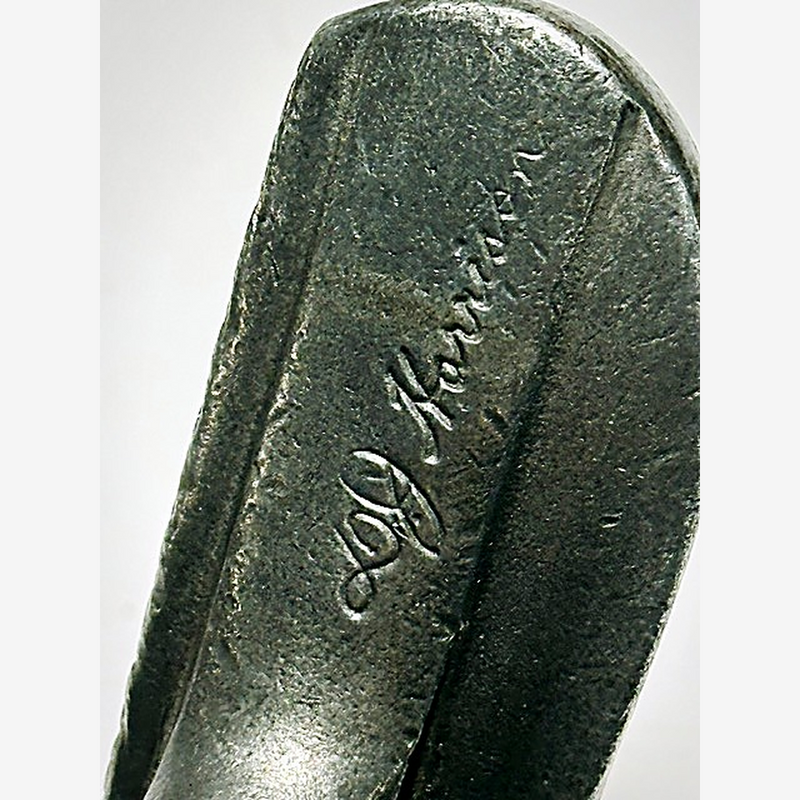 D.J. Harrison Model NH Mallet Putter — hickory golf, view 3