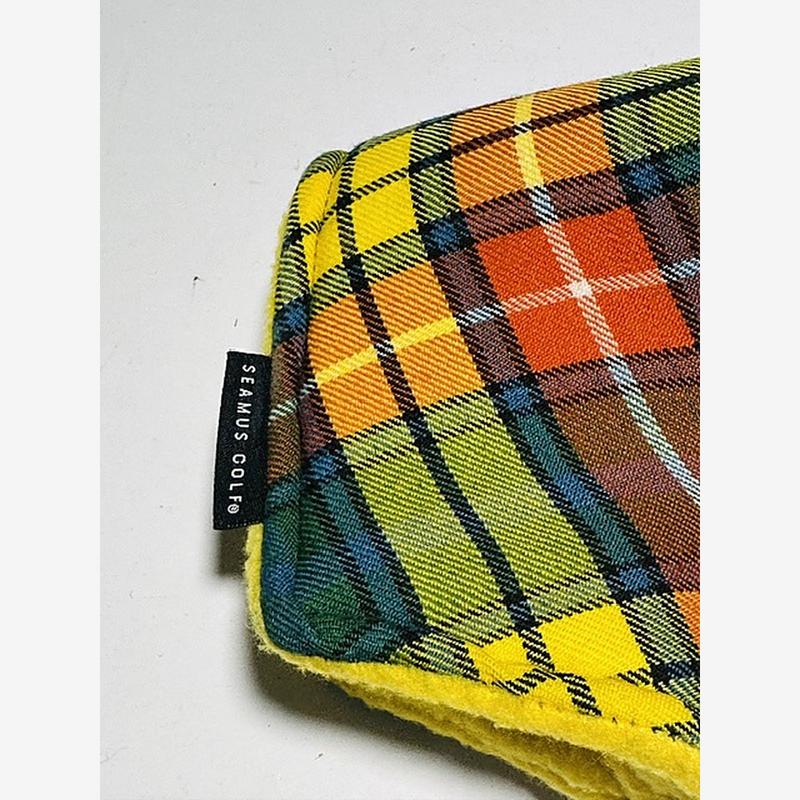 Seamus Golf Plaid Blade Putter Cover — hickory golf, view 3