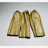 Cream Leather Headcovers 1-3-5 | Vintage Golf — hickory golf, view 2
