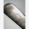 Geo. Kirby Ashford Manor Accurate Putter – vintage hickory golf putter, Geo. Kirby Ashford Manor stamp close-up