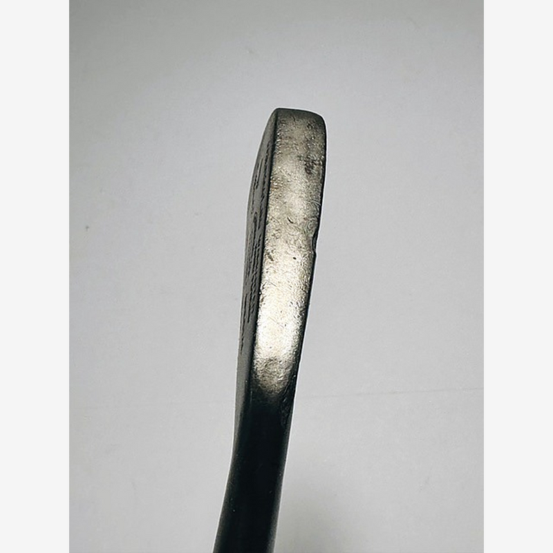 W Gibson driving iron hickory golf, topline and leading edge