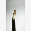 Tom Stewart Special Smooth Face Iron hickory golf club, profile detail