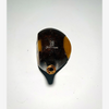 Burrkey-Bilt Monogram Fancy Face Brassie Head, vintage hickory golf club builder head, detail